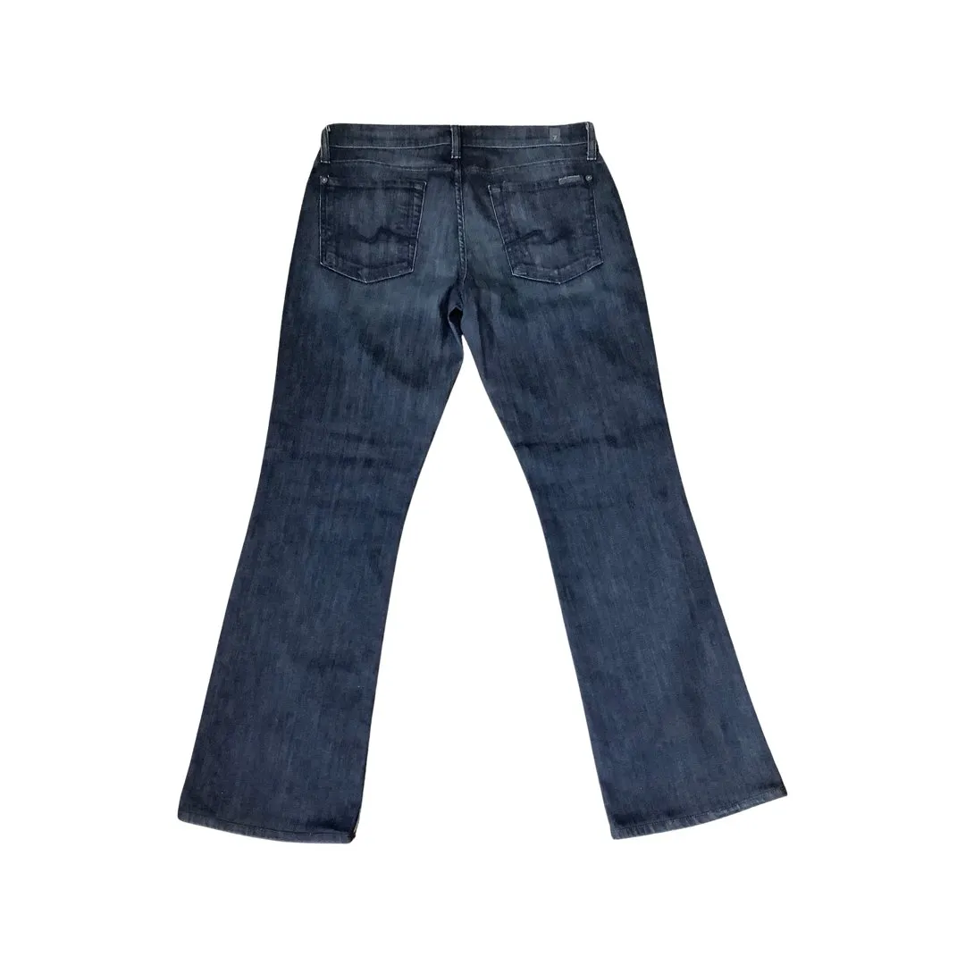 7 For All Mankind Medium Blue Bootcut Jean Size 29