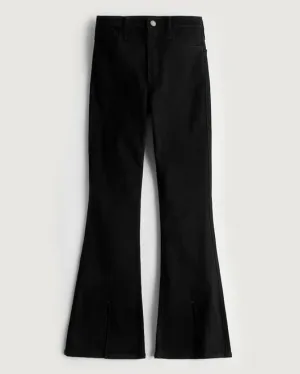 Black bell bottom jeans