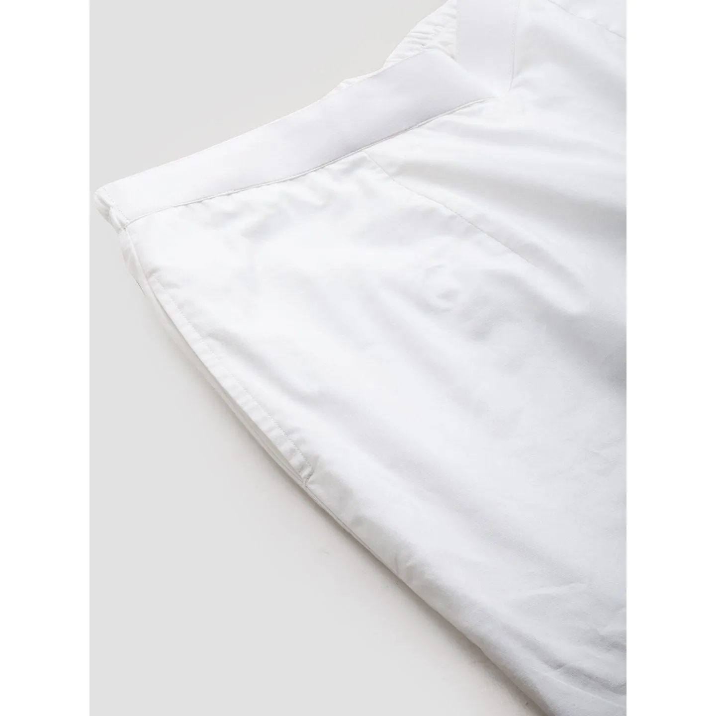Black top with white pants cord set