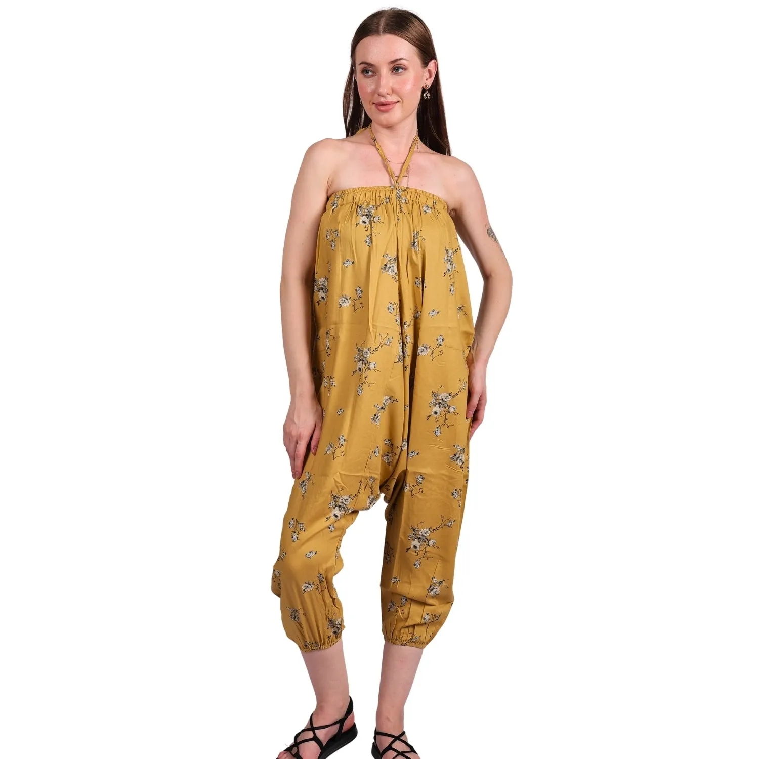 Boho Harem Pants for Women - Yoga Pants with Pockets