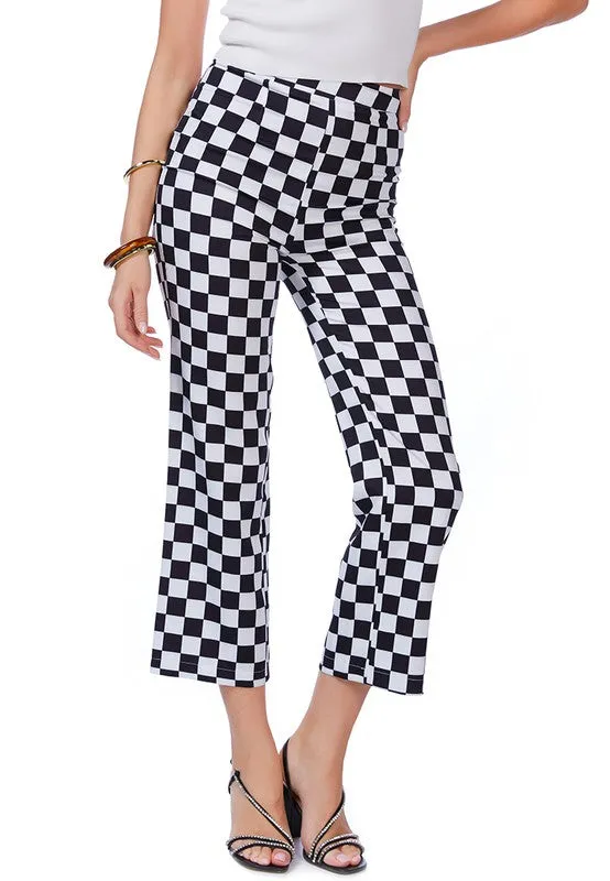 Checkerboard Pants
