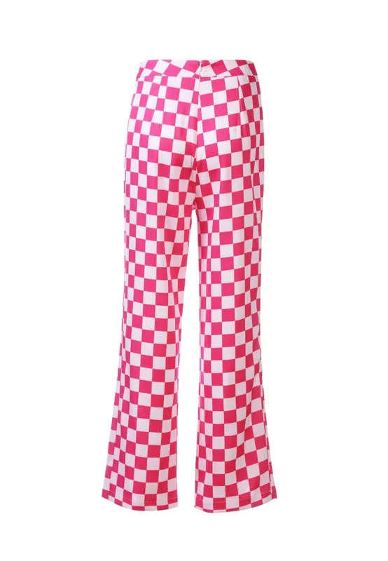 Checkerboard Pants