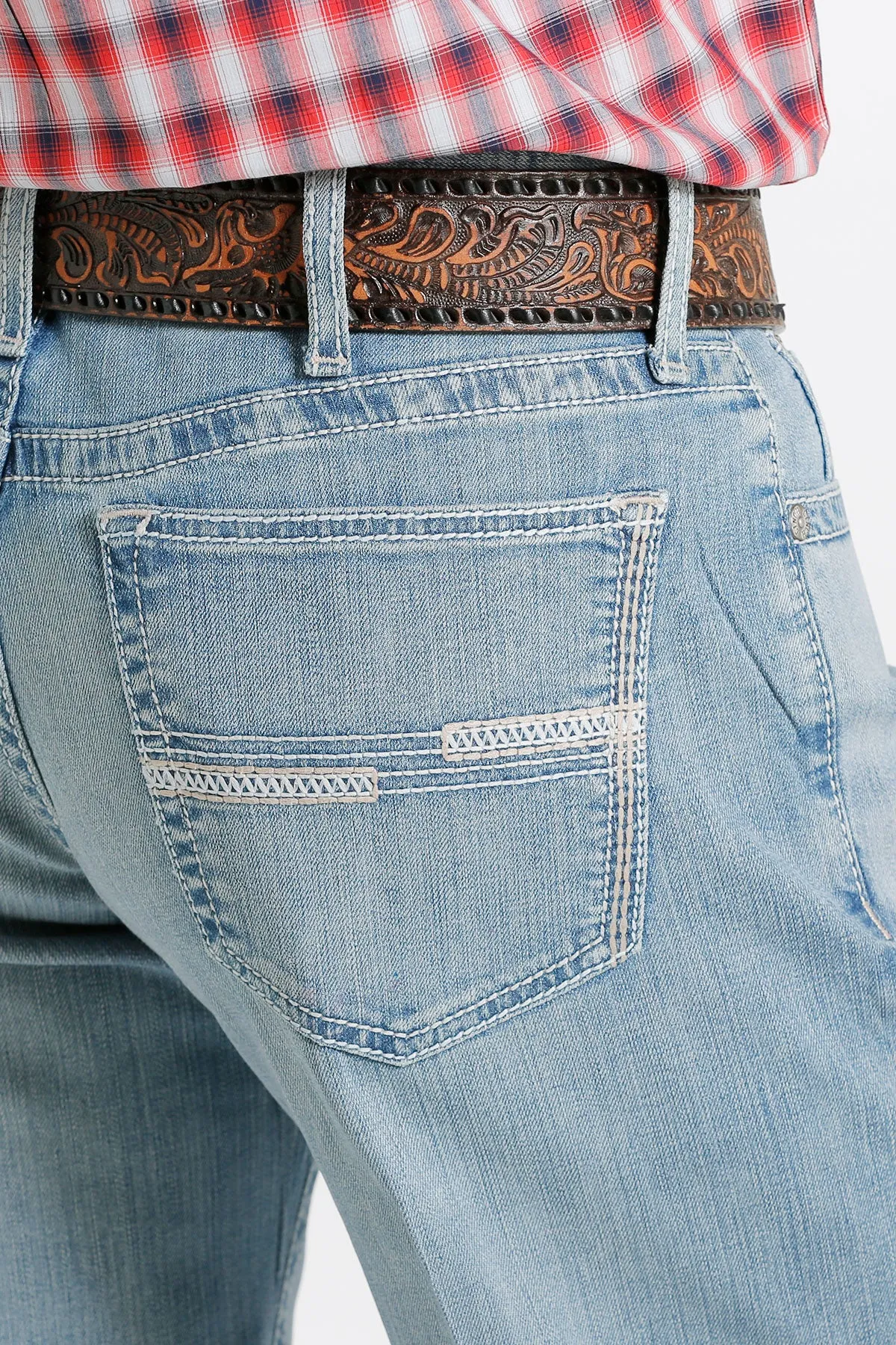 CINCH MENS WHITE LABEL LIGHT STONE JEAN