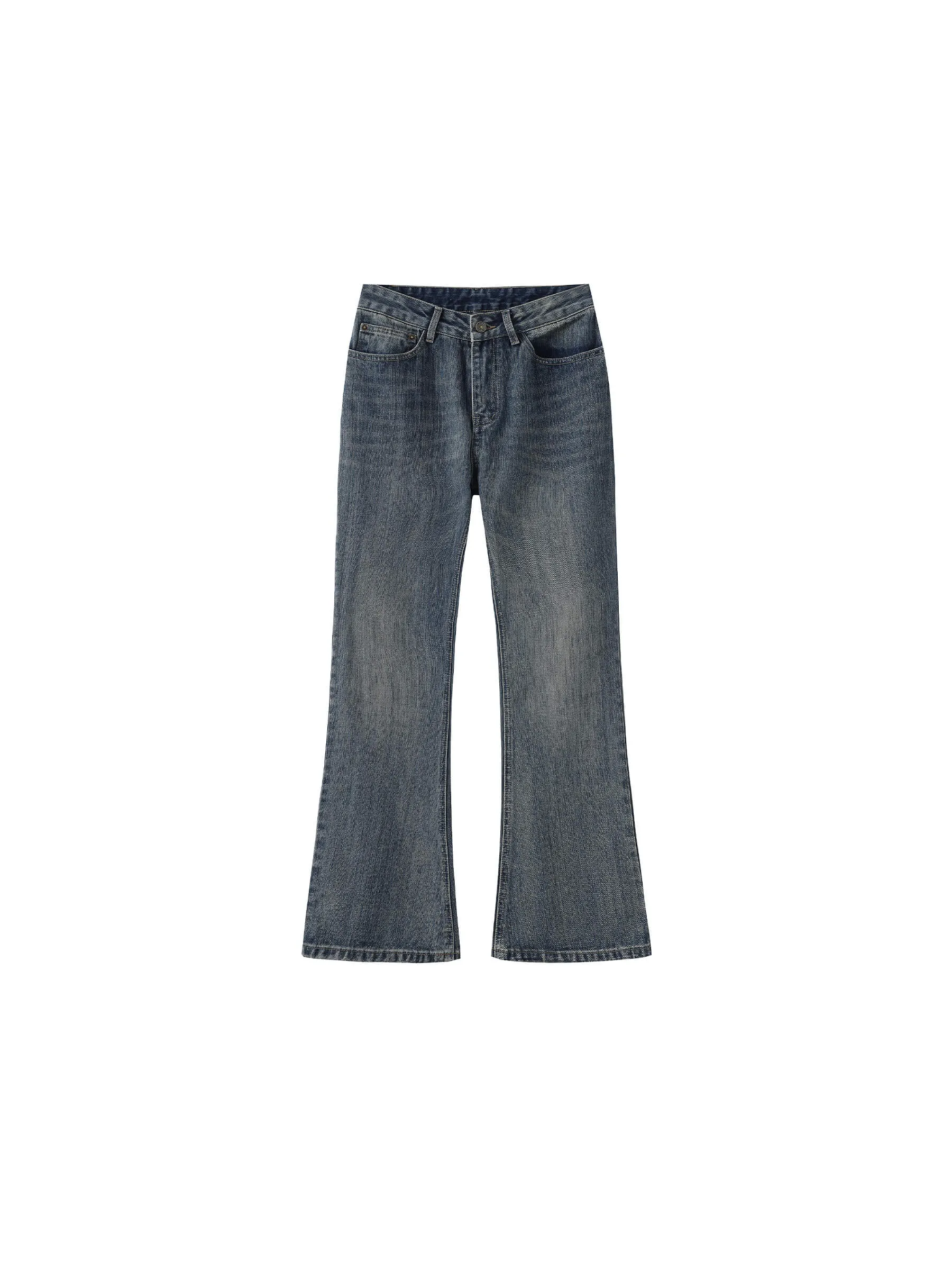 Classic Straight Leg Denim Jeans
