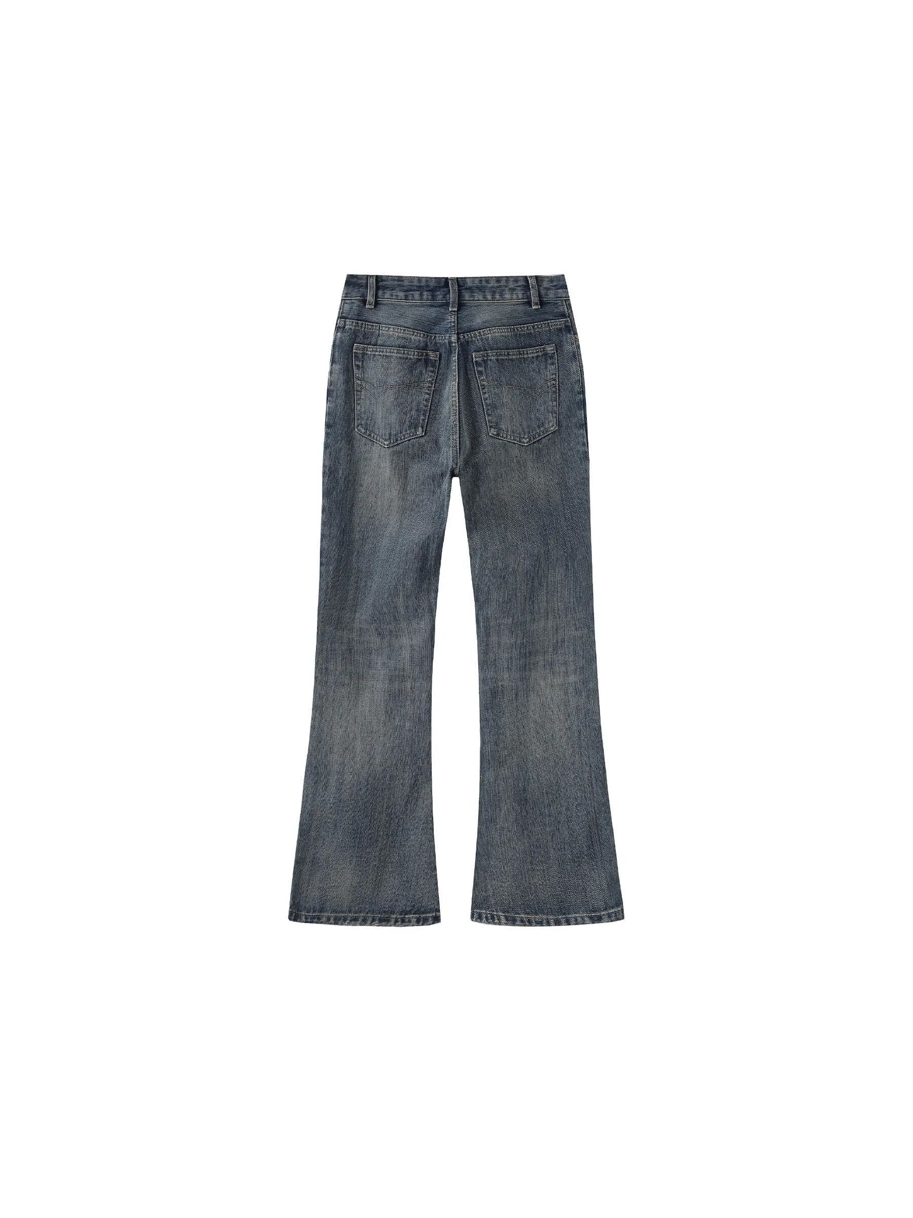 Classic Straight Leg Denim Jeans