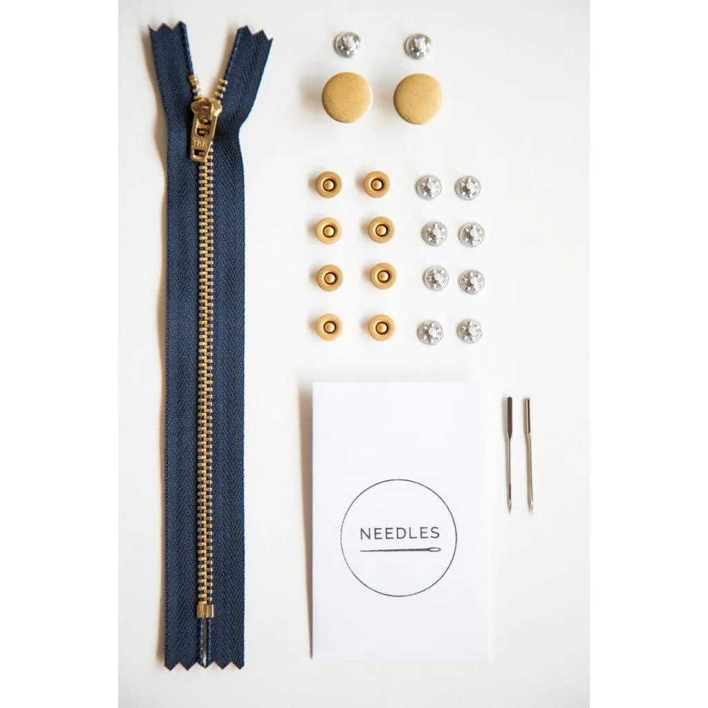 Closet Core Patterns - Zipper Fly Hardware Kit