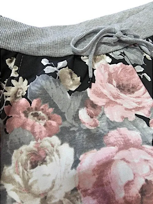CORNELIA JOGGERS SCARLETT ROSE BLACK