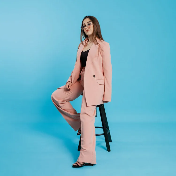 DARK PINK SUIT