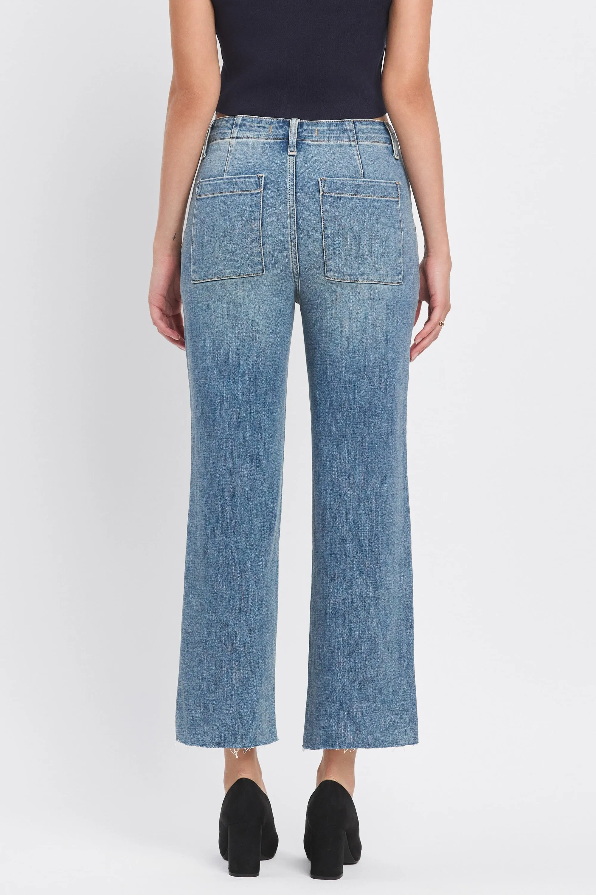 Dawn Utility Super High Rise Crop Jean