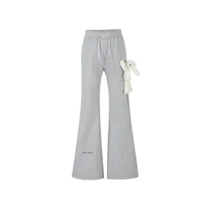 Doozoo Flare Jeans In Gray