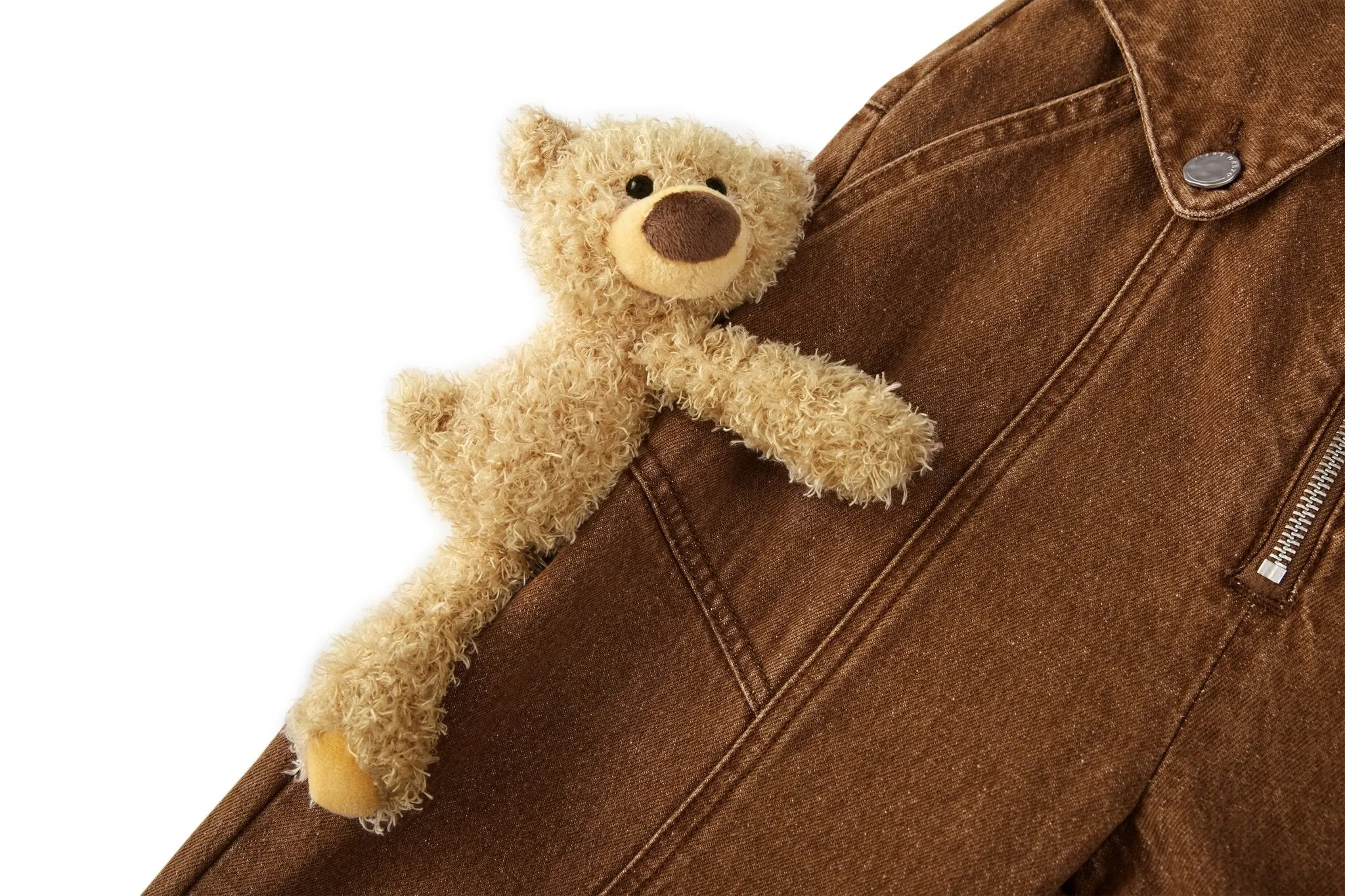 Doozoo Gradient Color Jeans in Brown