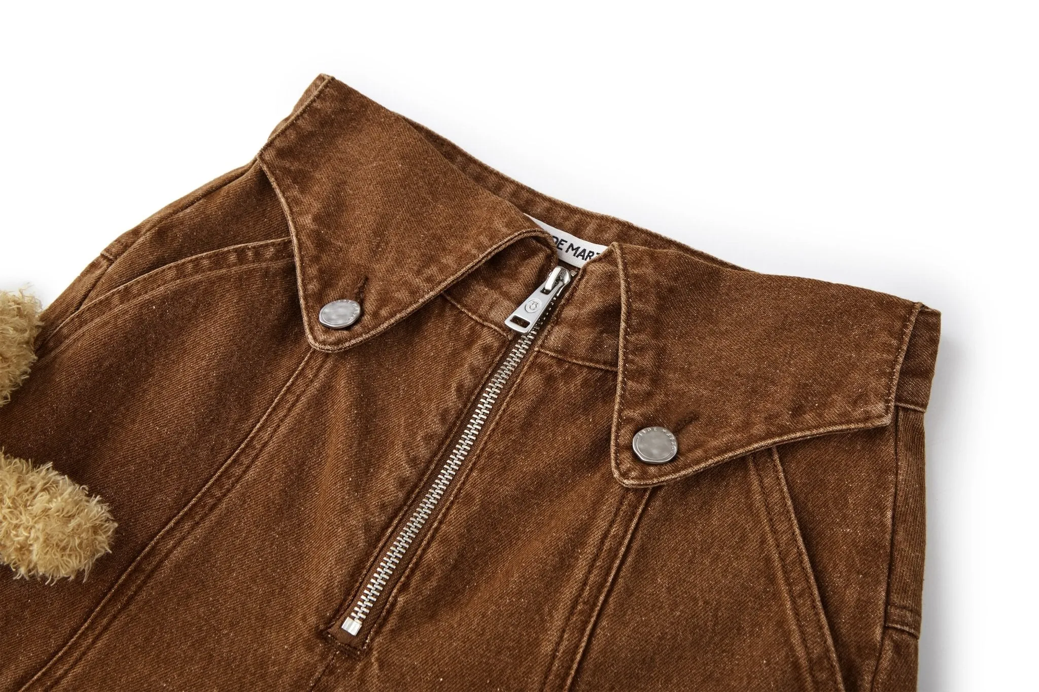 Doozoo Gradient Color Jeans in Brown