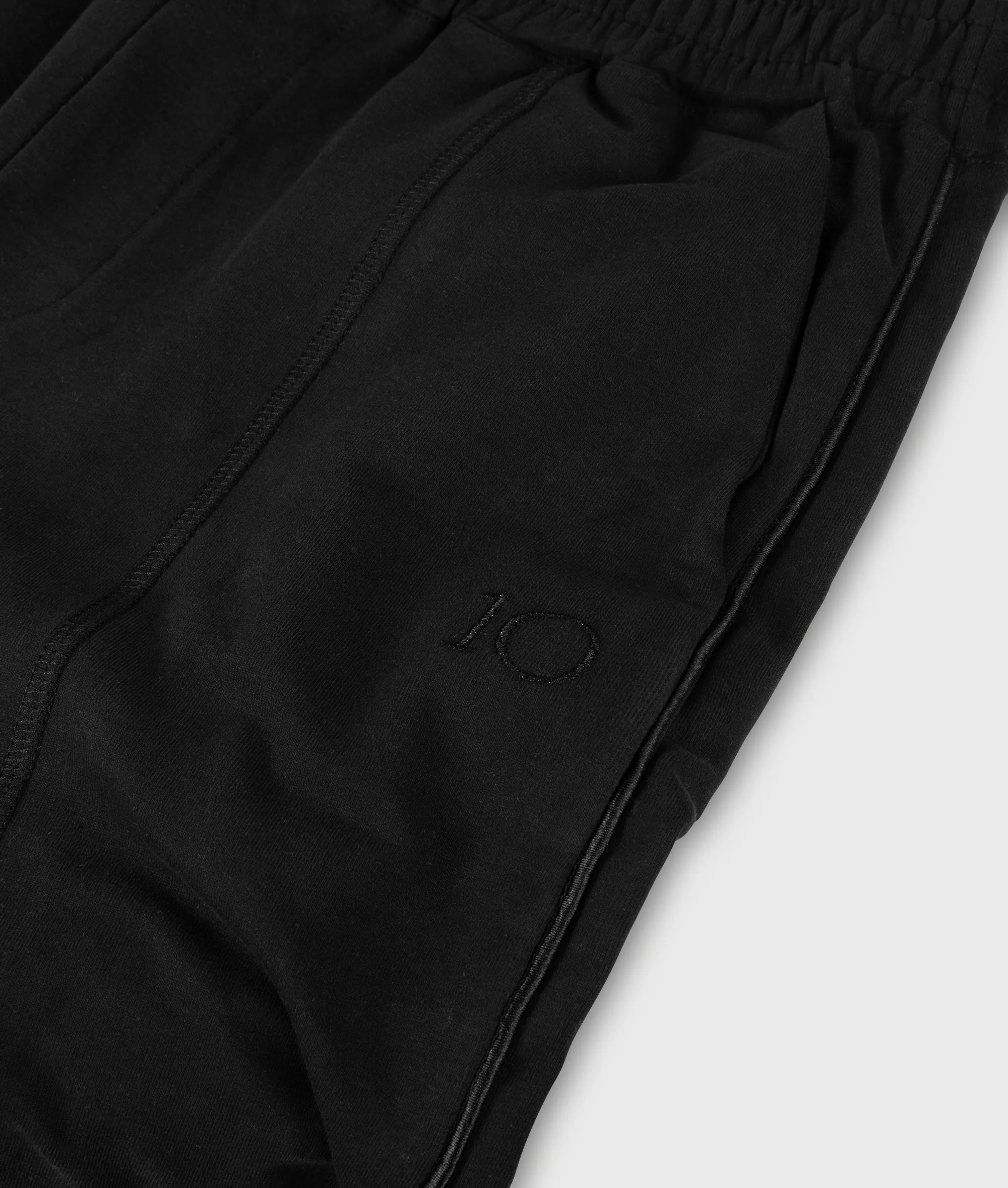 flared pants | black