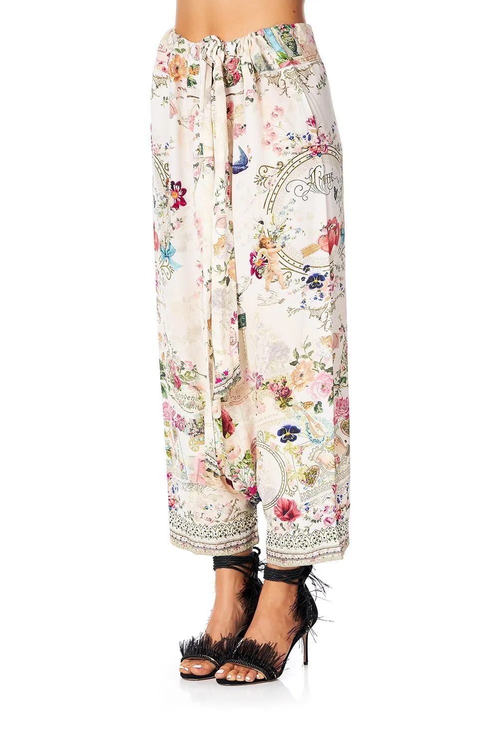 HAREM PANTS JARDIN POSTCARDS