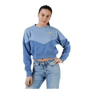 Heritage Fleece Crew Blue