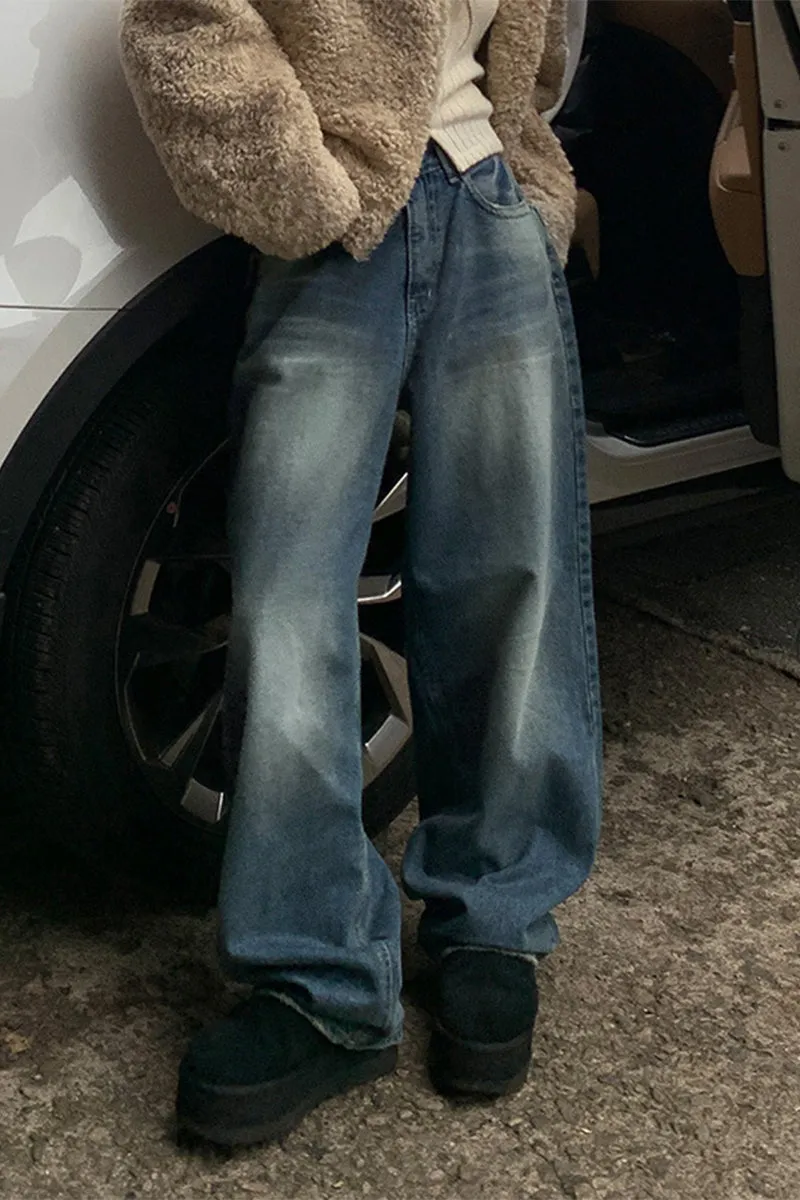 HPS1050 Vintage Vibe Denim Pants