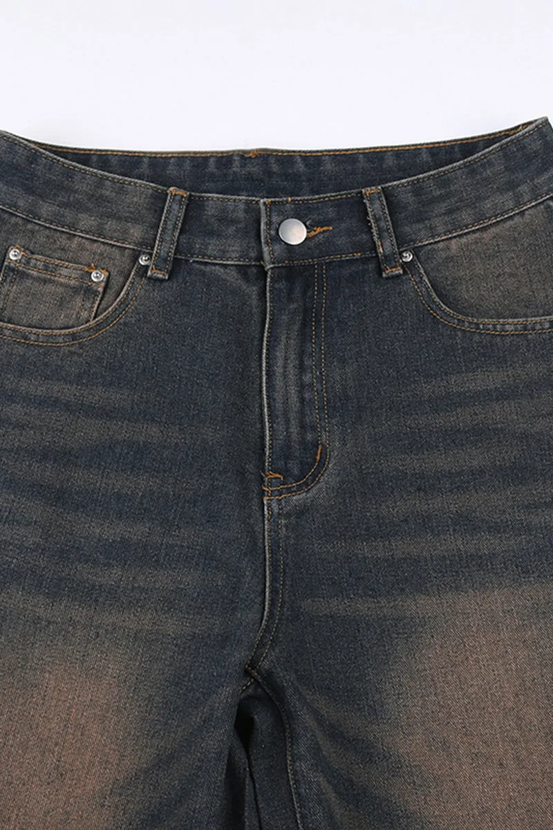 HPS1050 Vintage Vibe Denim Pants