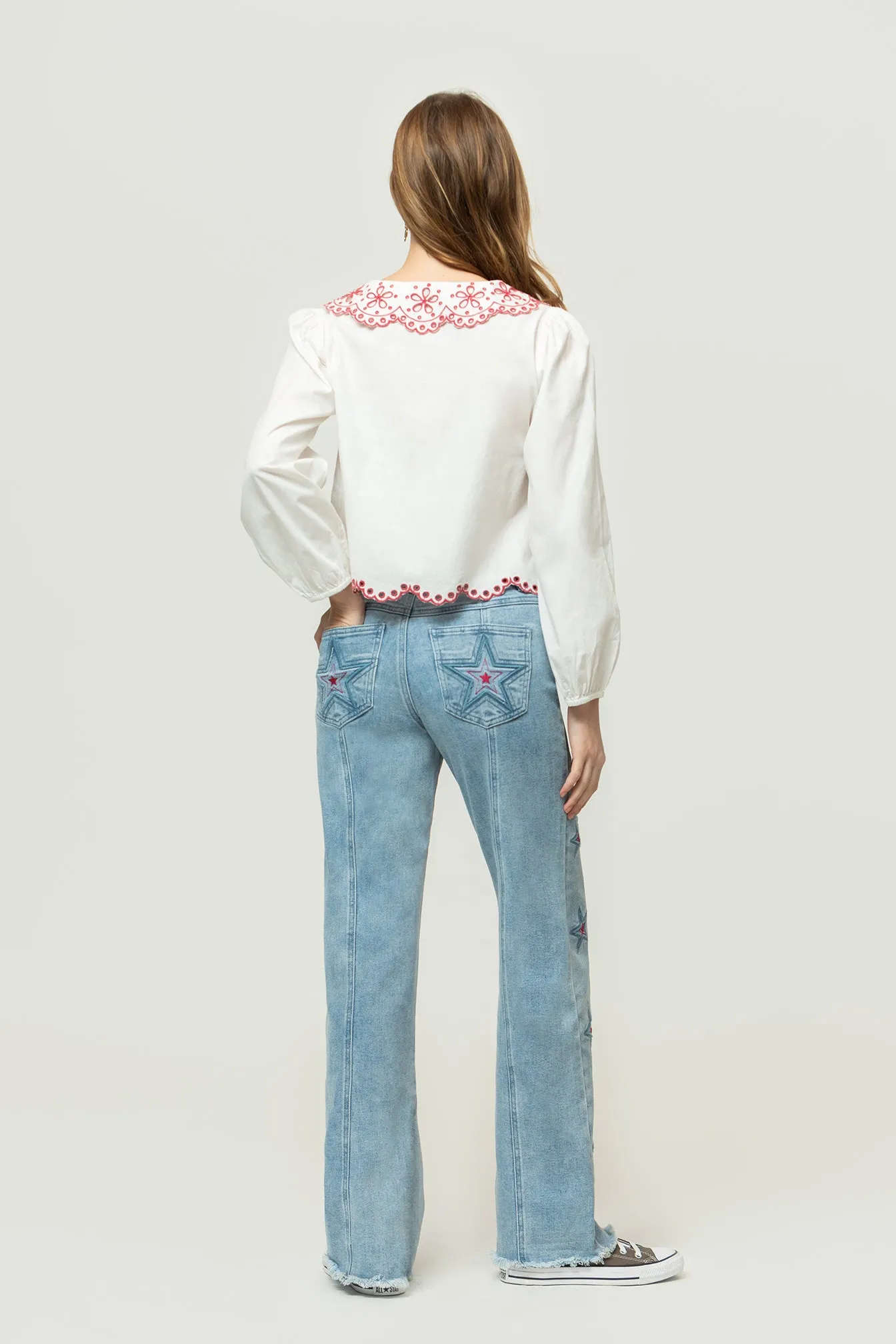 JEANS ESTRELLAS BICOLOR