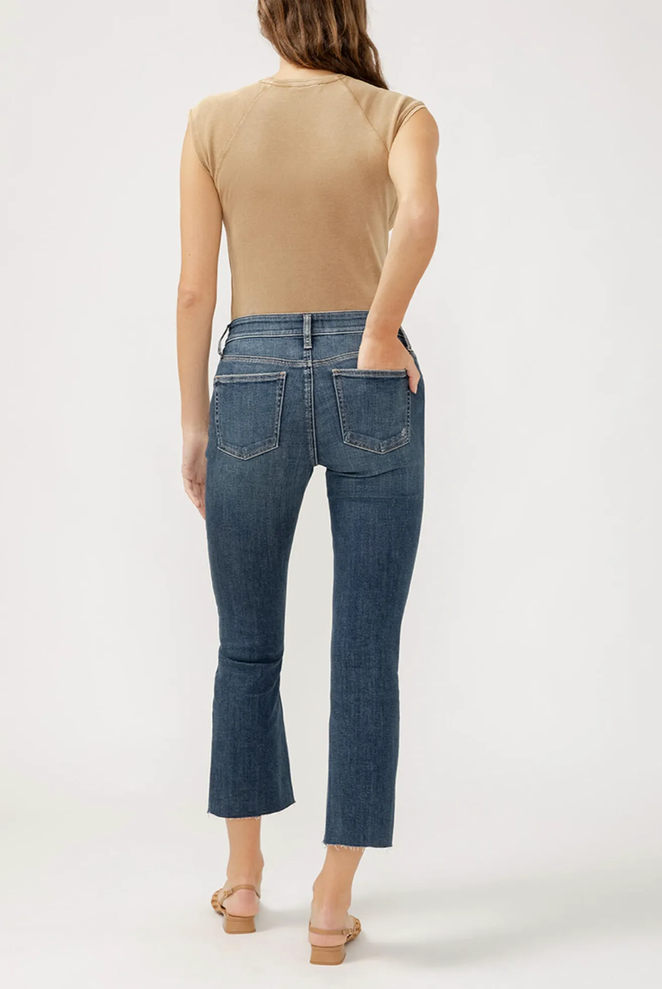 Jeans Silver Kick Flare Taille Mi-Haute