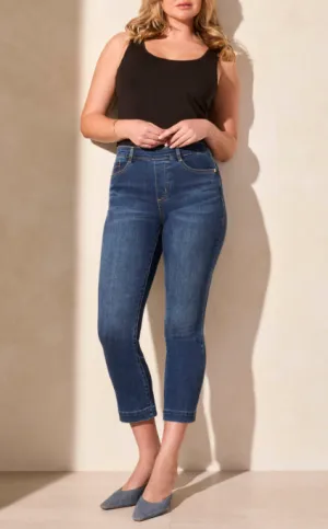 Jeans Tribal 7/8 Pull On "stormyblue"
