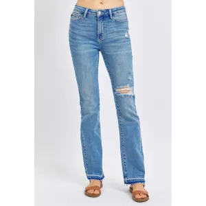 Judy Blue Mr Destroy &amp Released Hem Bootcut