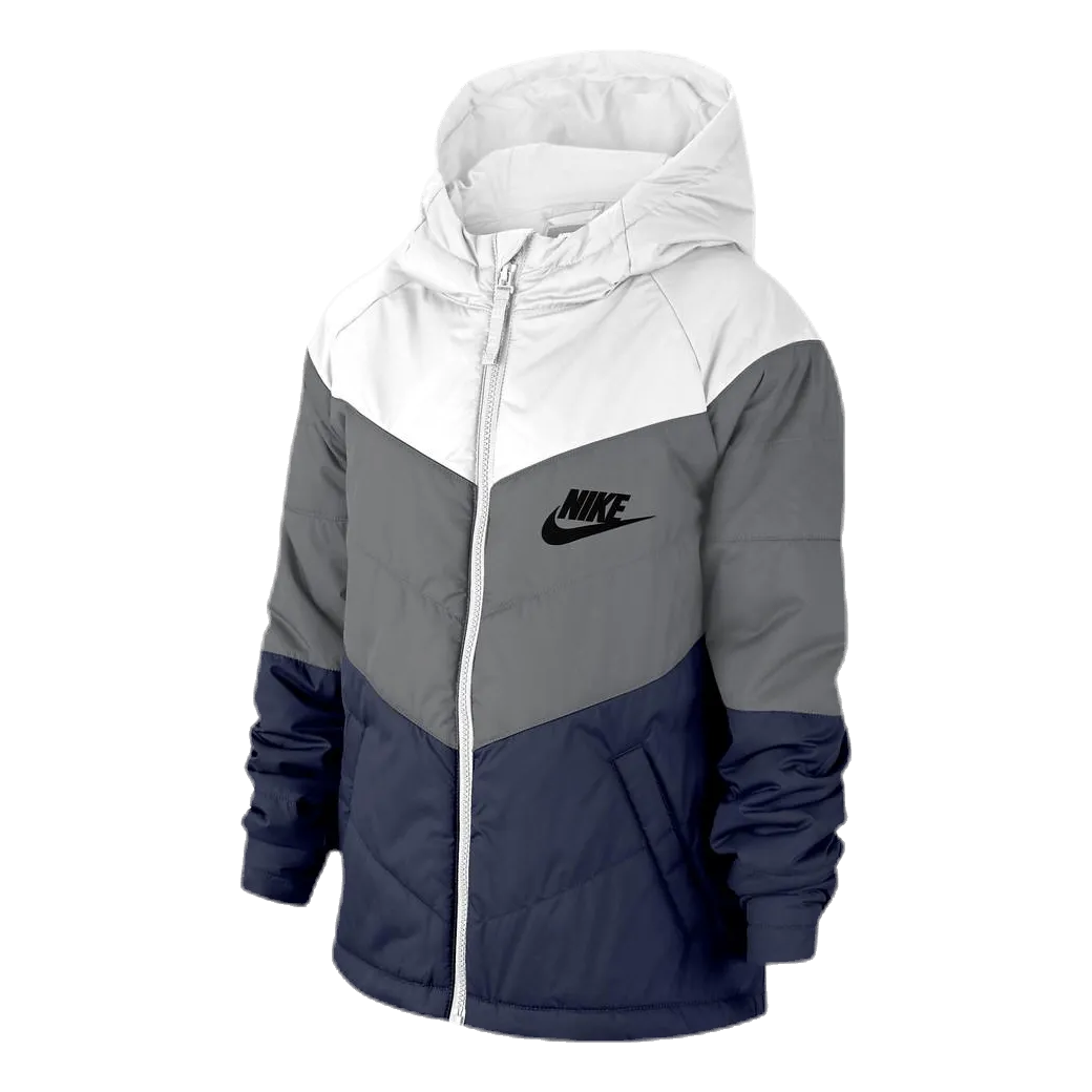 Junior NSW Stadium Jacket Blue/White/Grey
