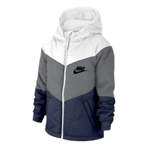 Junior NSW Stadium Jacket Blue/White/Grey
