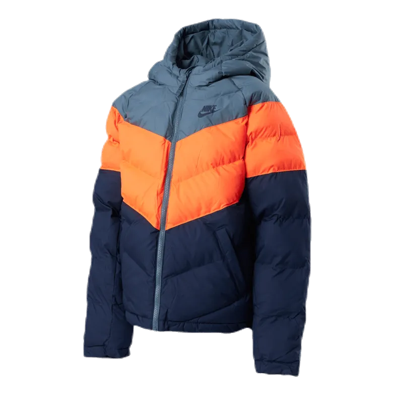 Junior NSW Stadium Jacket Orange/Blue