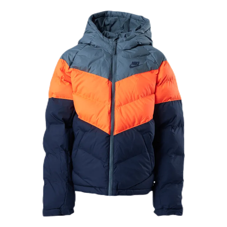 Junior NSW Stadium Jacket Orange/Blue