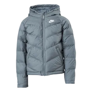 Junior NSW Stadium Jacket White/Grey
