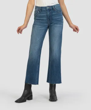 Kelsey High Rise Fab Ab Ankle Flare Jeans