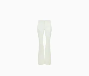 LINEN BOOTCUT PANTS