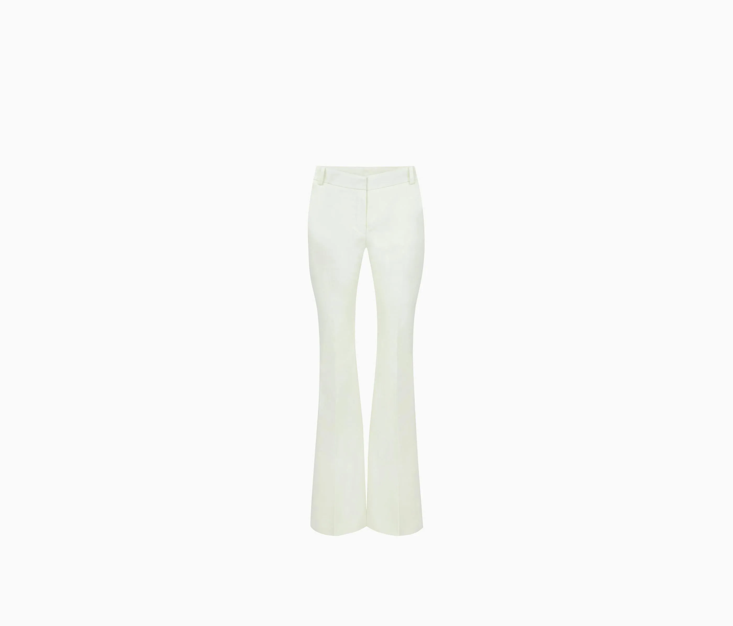 LINEN BOOTCUT PANTS