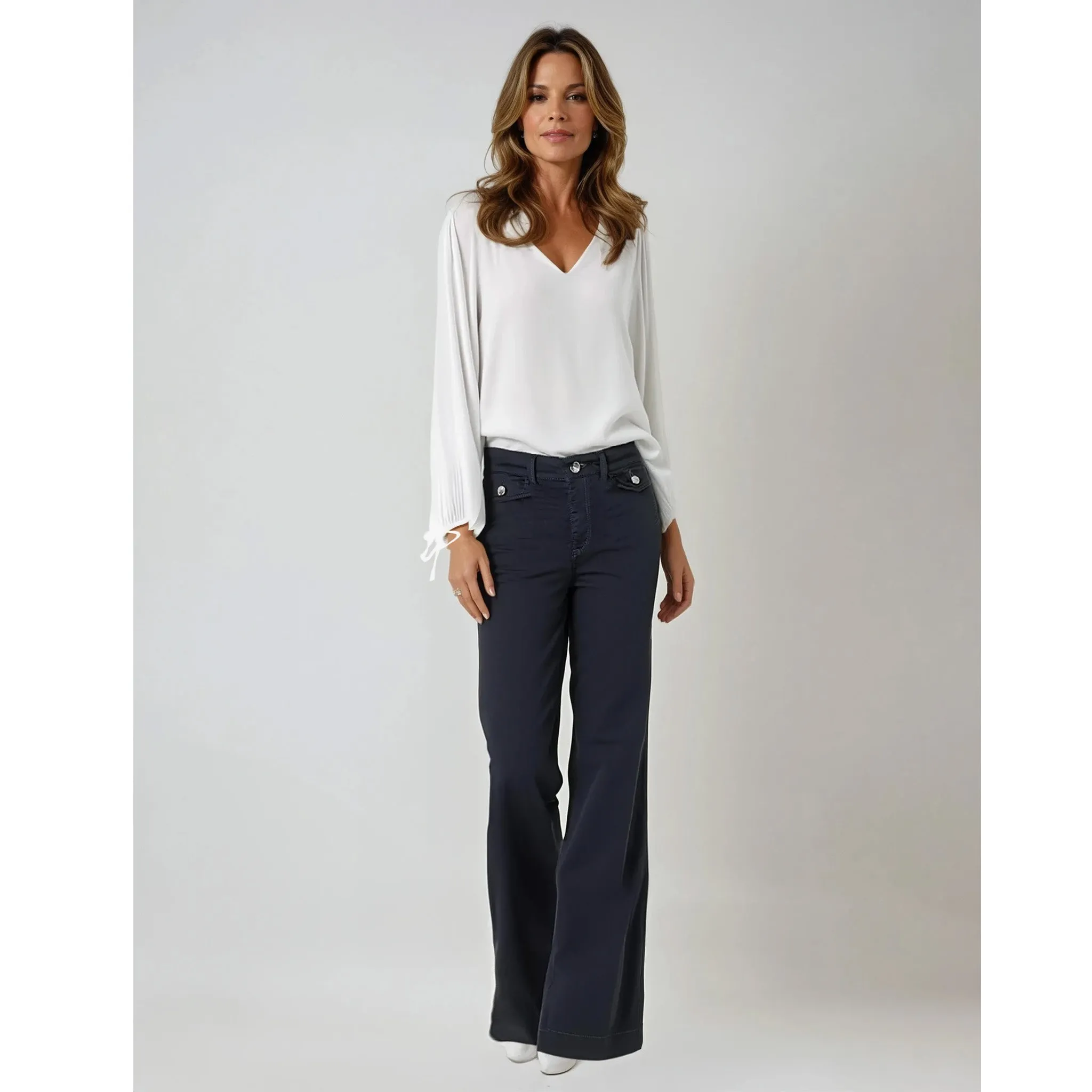 Mac Jeans Dream Wide Pocket Power Dark Blue