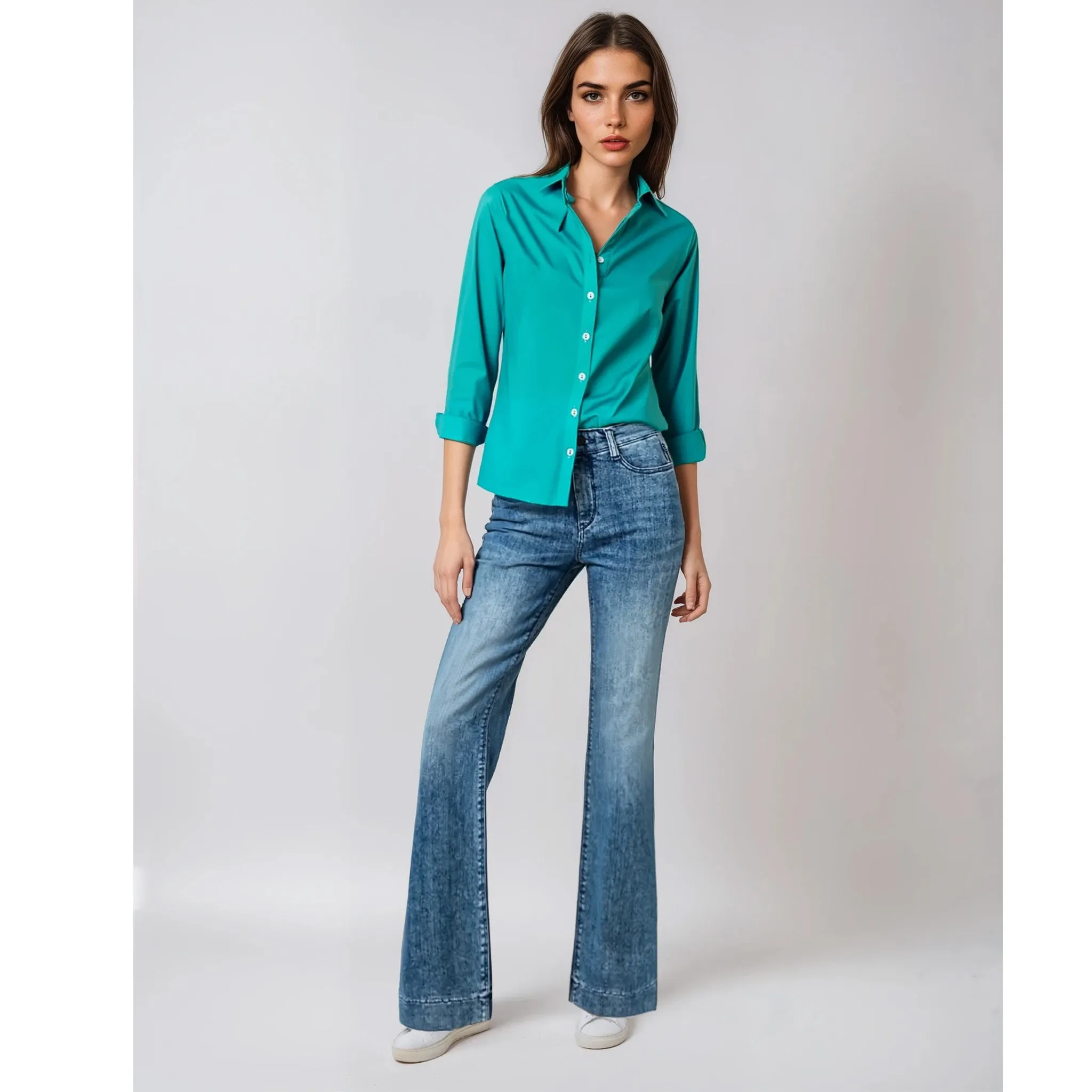 Mac Jeans Dream Wide Sapphire Blue
