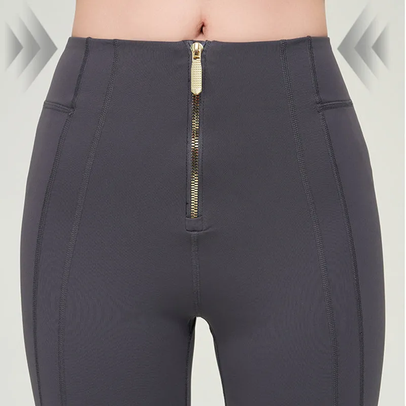 Mary – High Waist Flared Yoga Pants