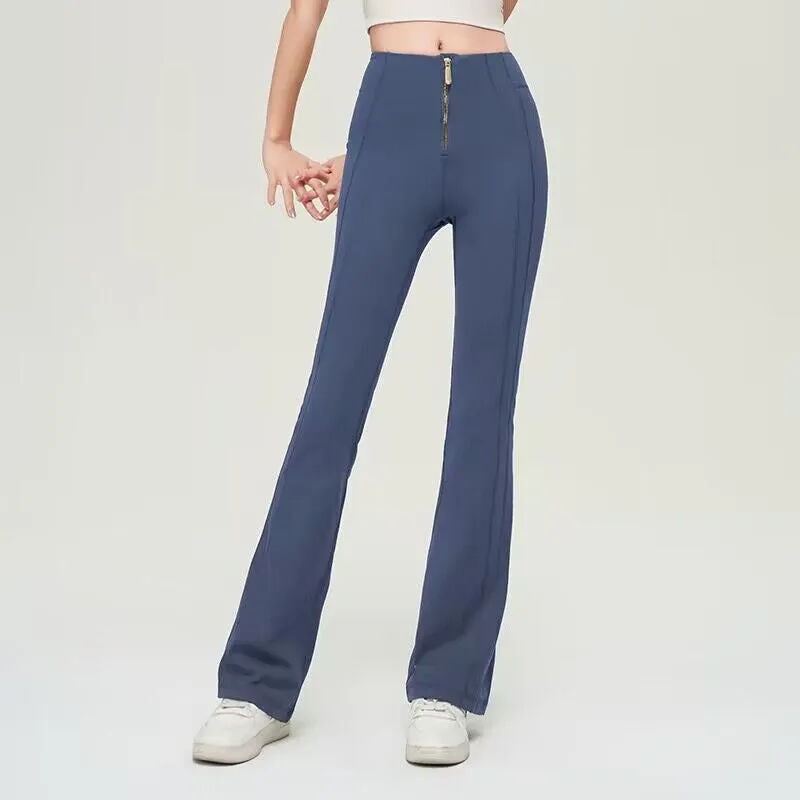 Mary – High Waist Flared Yoga Pants