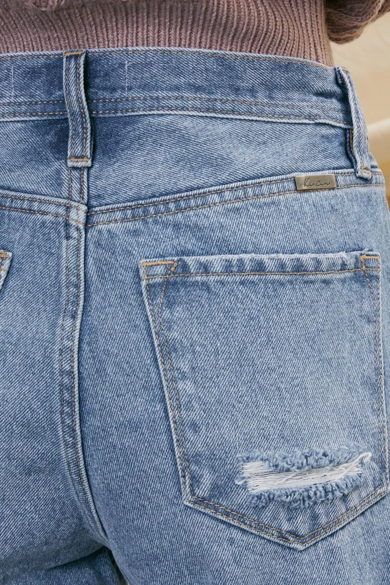 Michelle High Rise Slim Straight Jeans