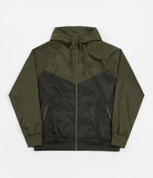 Nike Recycled Windrunner Hooded Jacket - Sequoia / Rough Green / Sequoia