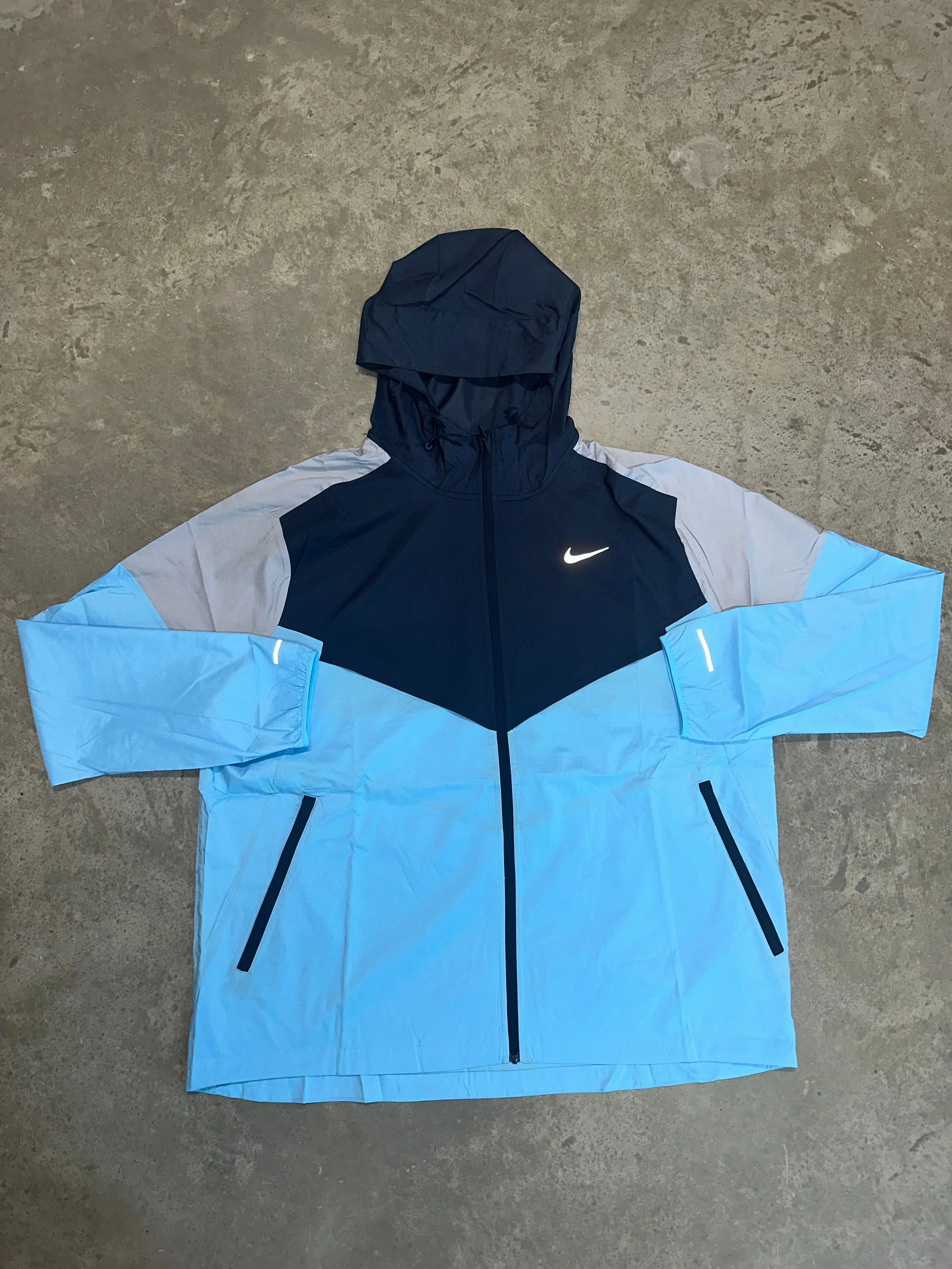 Nike Repel Windrunner Blue Wolf Grey