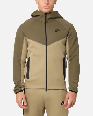 Nike Sportswear Tech Fleece Windrunner Full Zip Hoodie Neutral Olive