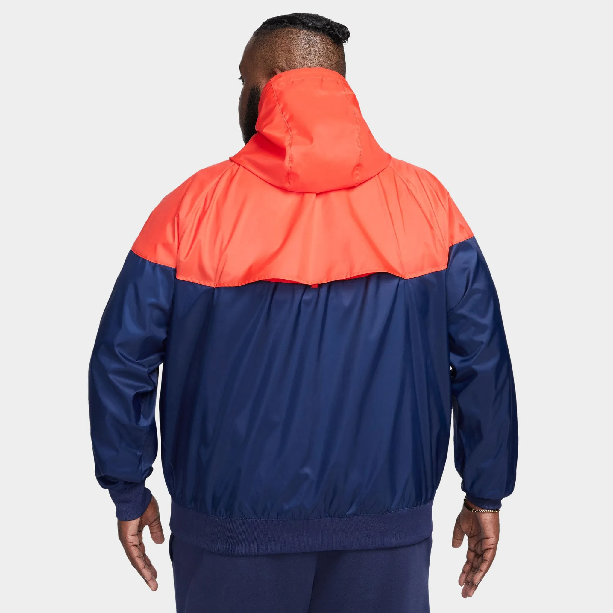 Nike Sportswear Windrunner Hooded Jacket Midnight Navy / Light Crimson - Midnight Navy