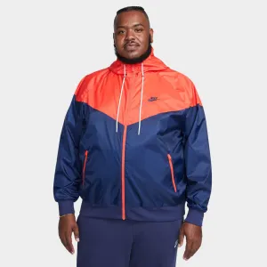 Nike Sportswear Windrunner Hooded Jacket Midnight Navy / Light Crimson - Midnight Navy