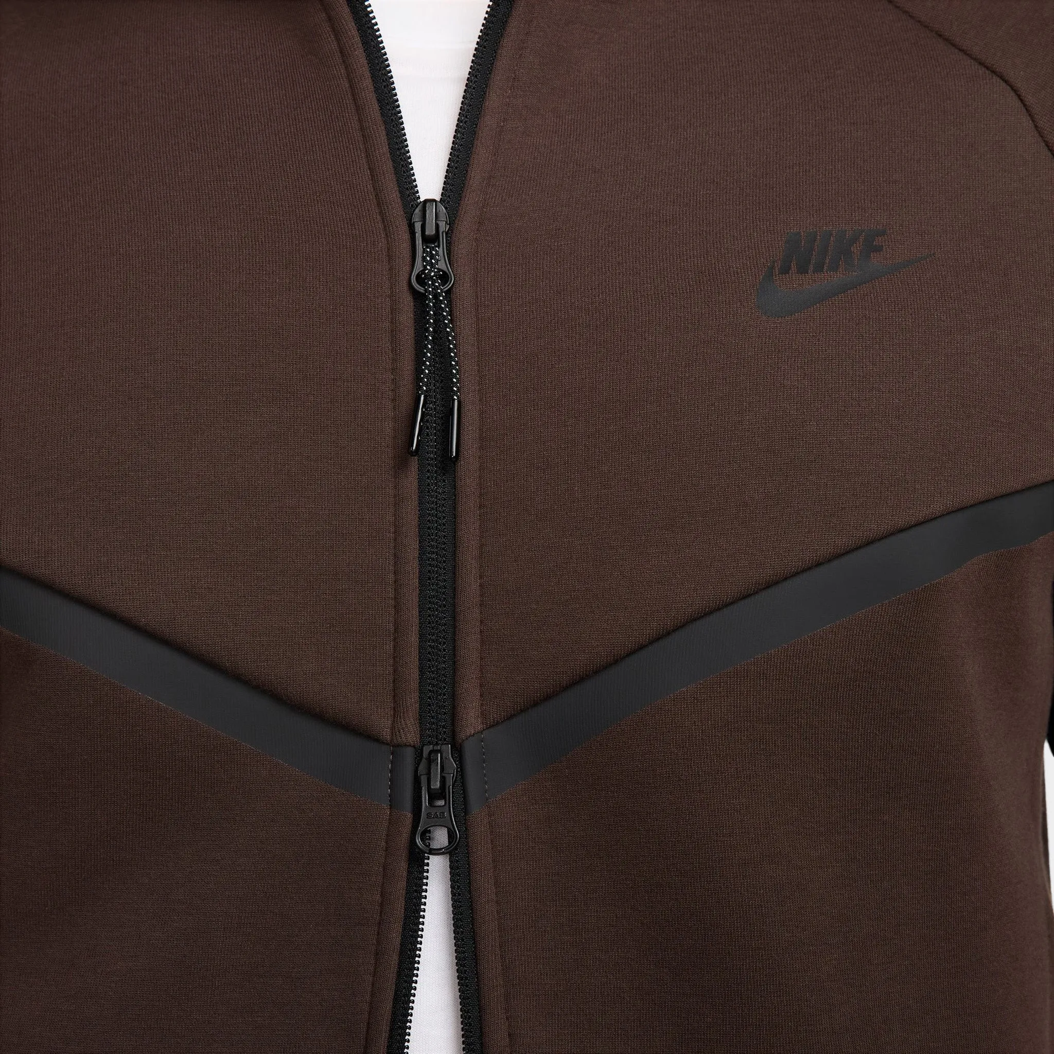 Nike Tech Fleece Full Zip Windrunner Baroque Brown / Black