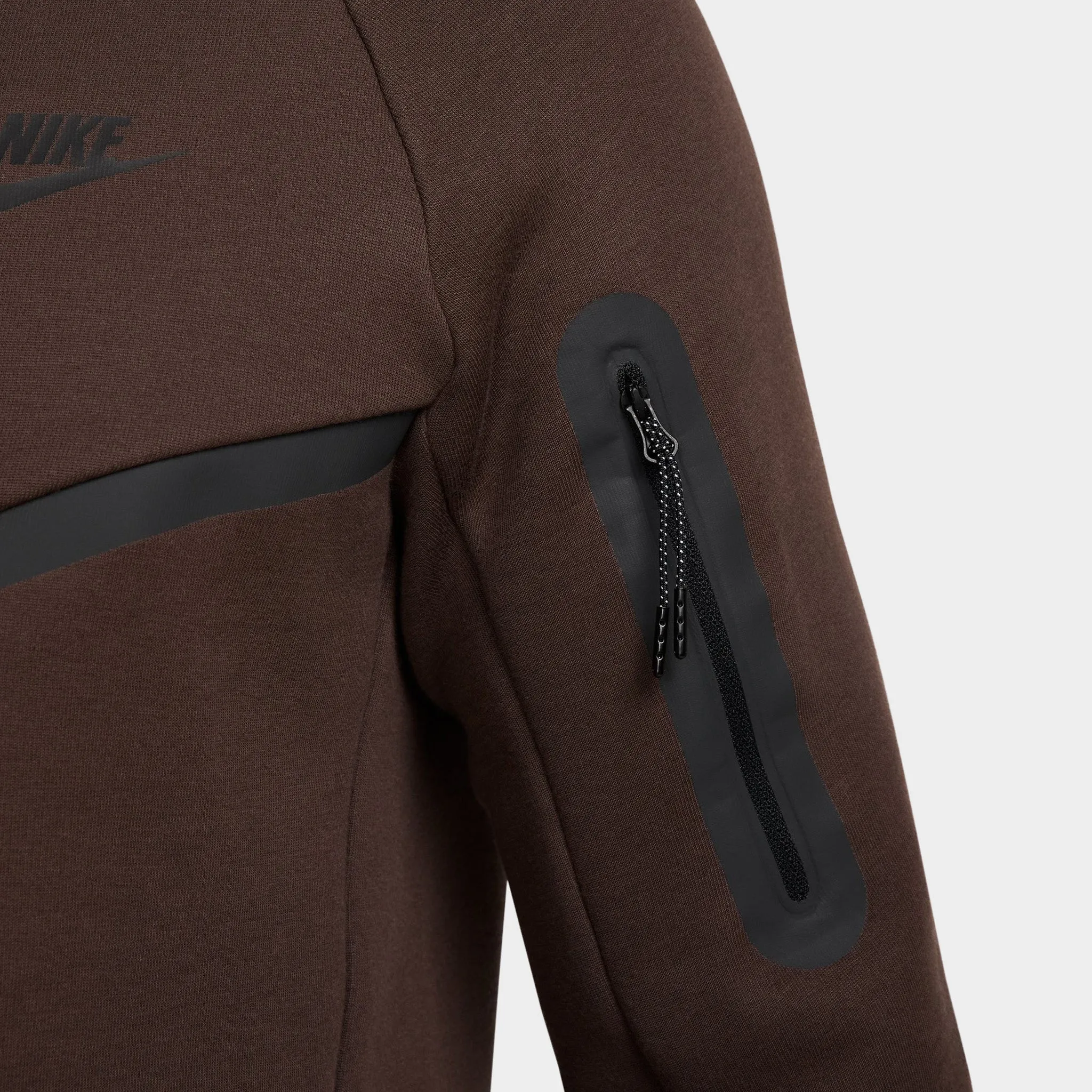 Nike Tech Fleece Full Zip Windrunner Baroque Brown / Black