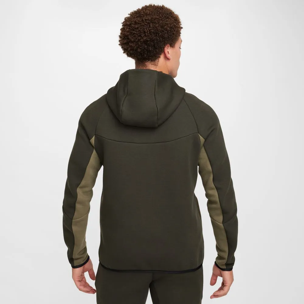 Nike Tech Men's Full-Zip Windrunner Hoodie 'Sequoia/Olive/Black'