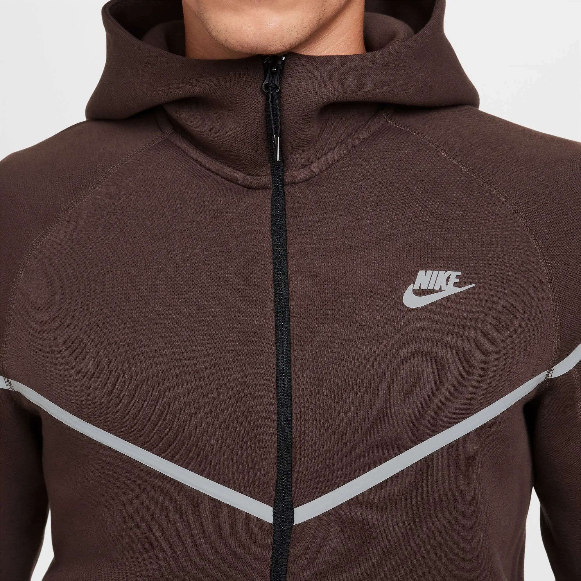 Nike - Tech Windrunner Full-Zip Jacket ~ Brown