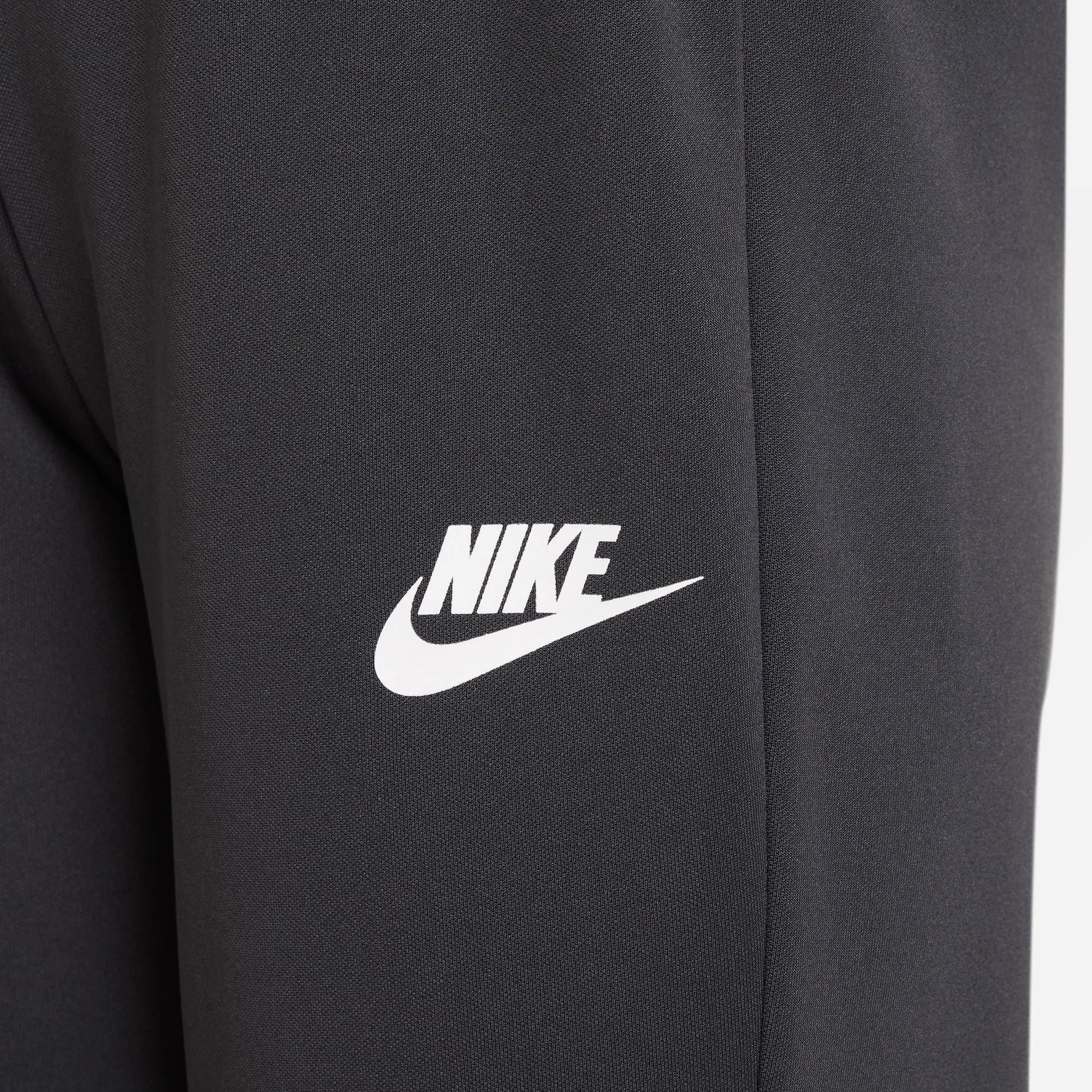 Nike - Unisex - Back Logo Print Poly Tracksuit - Smoke Grey/Anthracite/White
