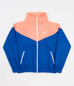Nike Windrunner Jacket - Signal Blue / Crimson Bliss / Sail