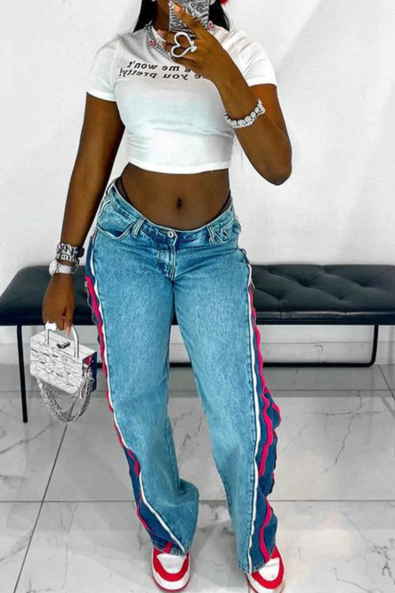 PG0511 Straight Leg Denim Jeans